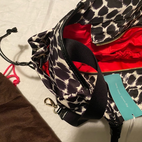 Kate Spade Black & White Baby Bag Ret. $398